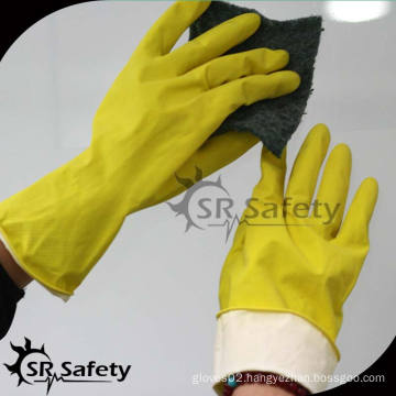 SRSAFETY super soft waterproof car wash gloves/dish washing glove